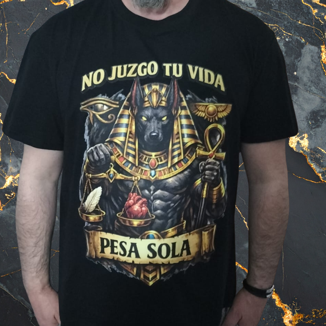 Camiseta “No Juzgo Tu Vida” – Ley del Karma y Fuerza Interior
