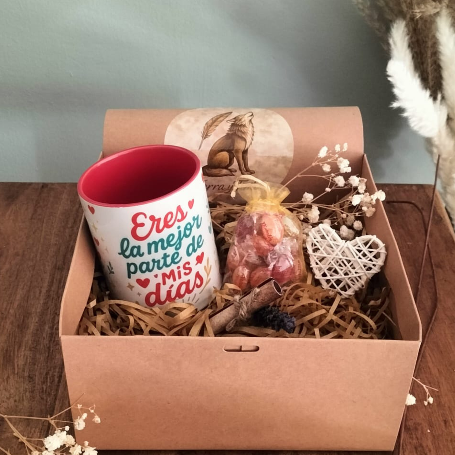 Taza Mensaje – Eres la Mejor Parte de Mis Días (Caja Regalo con Alma)