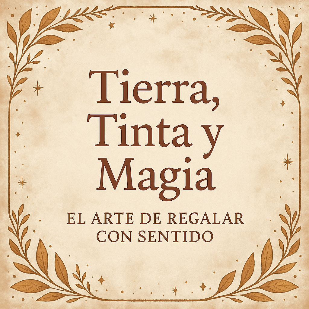 🪶 Tierra, Tinta y Magia – El Arte de Regalar con Sentido