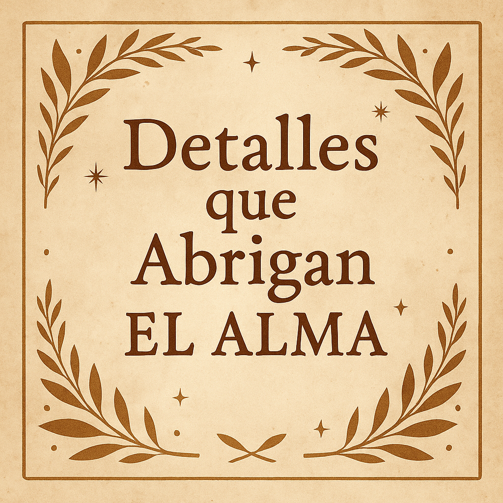 Detalles que Abrigan el Alma