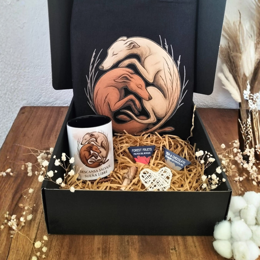 Yin Yang Galgo – Pack Regalo Dualidad Salvaje