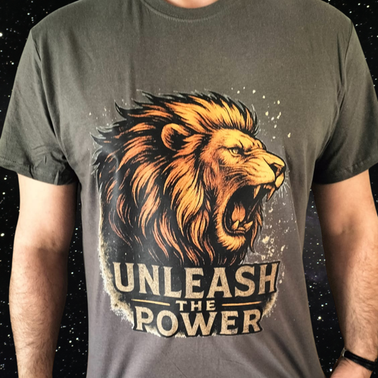 Camiseta manga corta Unleash the Power – Espíritu Feroz